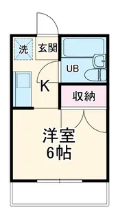 神作シティー【1H号室】の間取り
