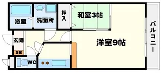 ノースヒルズ【1階】の間取り