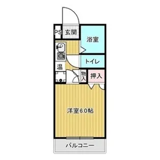 花水木【3階】の間取り