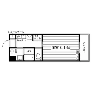 ユニット長久手【2階】の間取り