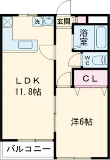 ロイヤルハイツ上北沢【1-B号室】の間取り