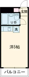 コート桜上水【1階】の間取り