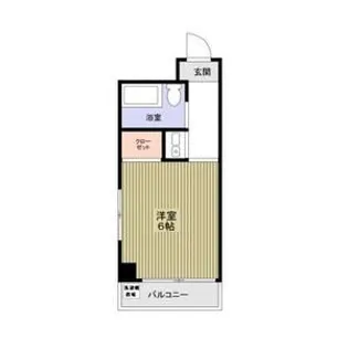 HMレジデンスB棟【1階】の間取り