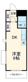 シティコーポパルナス小手指【315号室】の間取り
