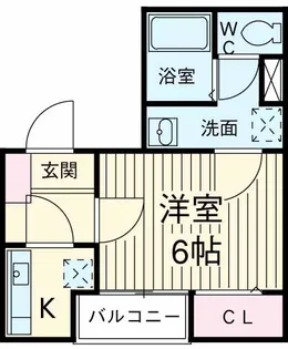 オリーブハウス門前仲町【3階】の間取り