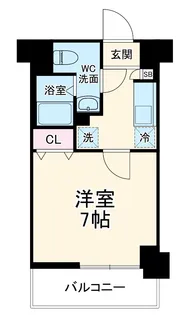 GENOVIA西川口Ⅱ【6階】の間取り