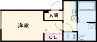 エステル堀切【1階】の間取り