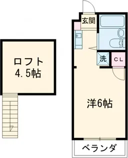 マーブルコート西葛西【1階】の間取り