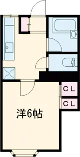 パレーシャル鈴木【2階】の間取り