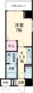 サンジョイアノース【5階】の間取り