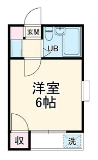 坂上アパート【2階】の間取り