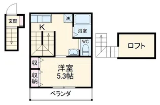 フォーカス【2階】の間取り