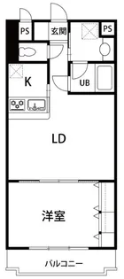 ヴァンベール川口【3階】の間取り