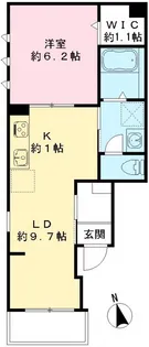 クリサンテーモ【1階】の間取り