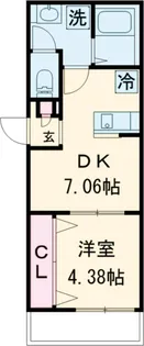 カクタス瑞江【2階】の間取り