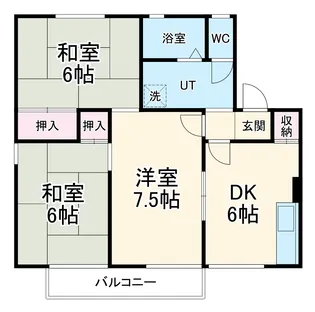 セジュール東曙 C棟【2階】の間取り