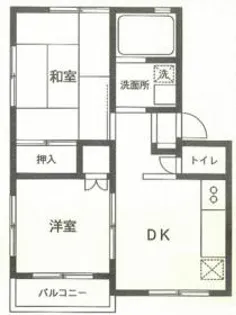 ルミエールS壱番館【1階】の間取り