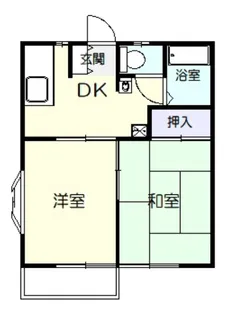 エステート連取【2階】の間取り
