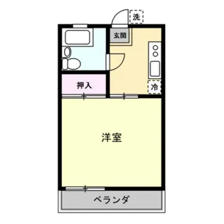 宮崎台ハイツ【2階】の間取り