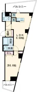 メゾン・ヴィラージュ千歳烏山【3階】の間取り