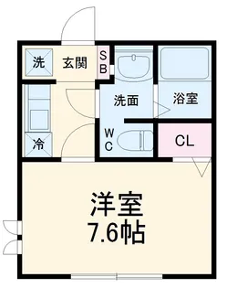 ミルフィーユⅡ【2階】の間取り
