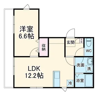 ステラACE【2階】の間取り