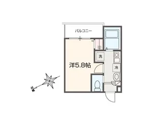MELLAS鳩ヶ谷Ⅱ【3階】の間取り