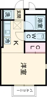 エバーコート永福【0202号室】の間取り