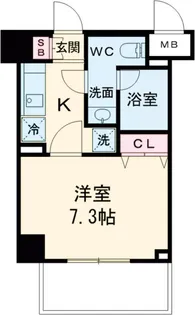 L・BASE押上South【6階】の間取り