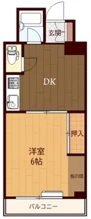 リバーサイドFK【207号室】の間取り