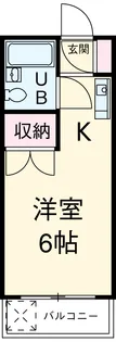 エースハイツ綾部【5階】の間取り