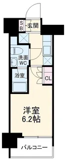 アーリアシティ川崎【5階】の間取り