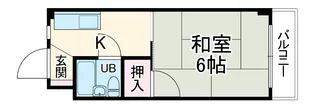 末広ハイツ【107号室】の間取り