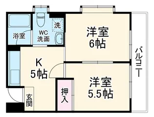 ハイムプレセア【4階】の間取り