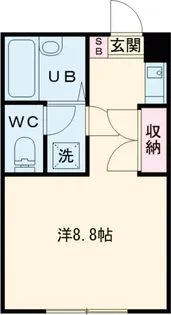 ロイヤルガーデン【303号室】の間取り