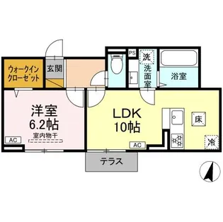 アリエッタ 【2階】の間取り