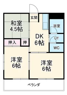 コーポ大晴【301号室】の間取り