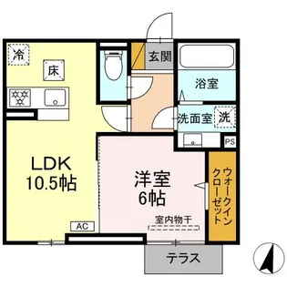 アリエッタ 【3階】の間取り