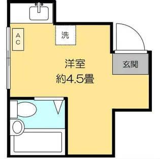 ヴィラコート下目黒【2階】の間取り