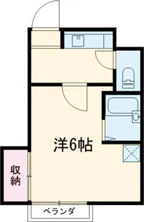 パレーシャル鈴木【2階】の間取り
