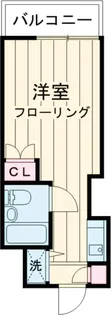 TOP明大前第3【2階】の間取り