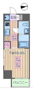 ルネスアヴニール【4階】の間取り