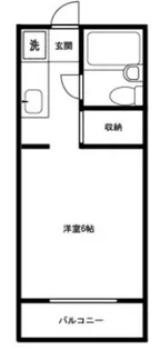多摩ペガサスビル【2階】の間取り