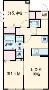 アーバンアネックス豊玉【1階】の間取り