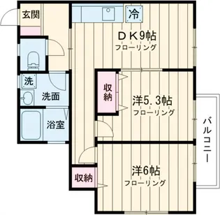 プリペア’91【2階】の間取り