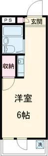 サンパレス府中宮西パートⅠ【1階】の間取り