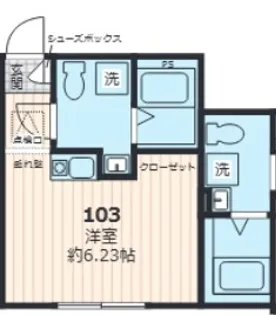 グランヴィラージュ草加【1階】の間取り