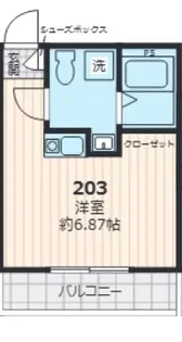 グランヴィラージュ草加【2階】の間取り