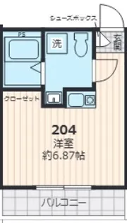 グランヴィラージュ草加【2階】の間取り