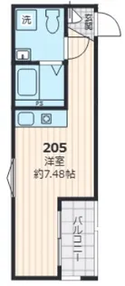 グランヴィラージュ草加【2階】の間取り